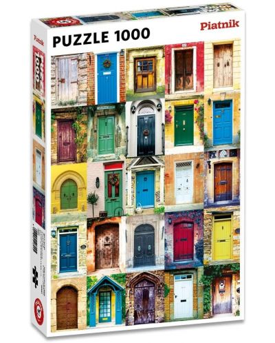Puzzle Piatnik de 1000 piese - Usi - 1