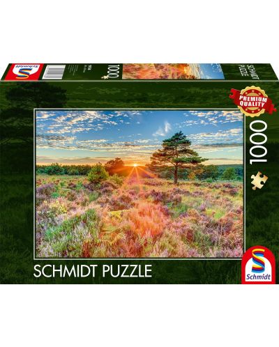 Puzzle Schmidt of 1000 Parts - Desert Sunset  - 1