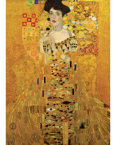 Puzzle Eurographics de 1000 piese – Portretul Adelei Bauer, Gustav Klimt - 2