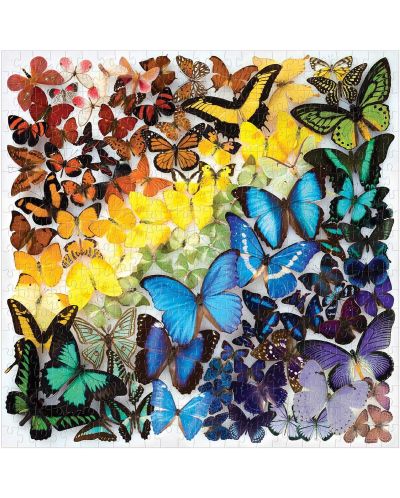 Puzzle Galison de 500 piese - Fluturi frumosi - 2