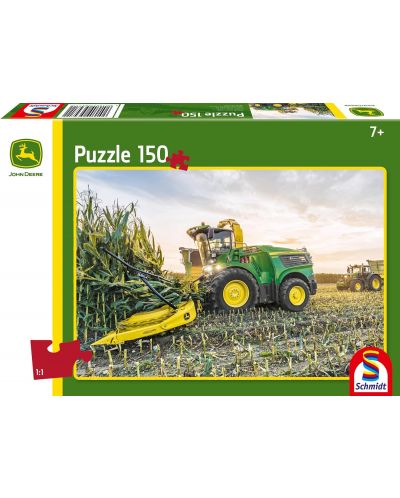 Puzzle Schmidt 150 bucăți - John Deere 9900i combine de recoltat cereale  - 1