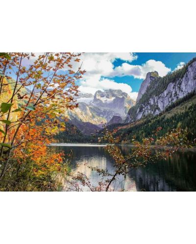 Puzzle Ravensburger din 1000 piese - Lacul Gosau - 2