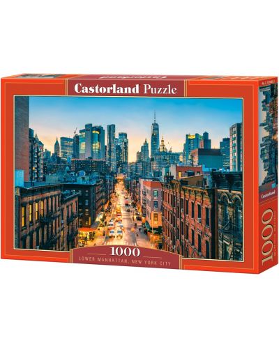 Puzzle Castorland din 1000 de piese - Lower Manhattan - 1
