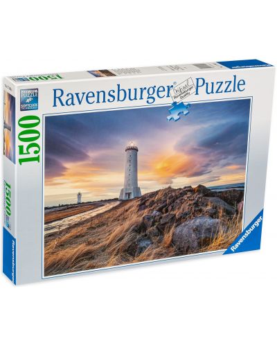 Puzzle Ravensburger 1500 de piese - Farul din Akranes - 1