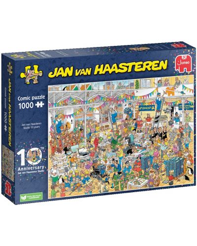 Puzzle Jumbo de 1000 de piese - 10 ani de la înființarea Studioului - 1