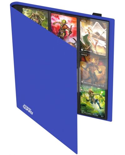 Dosar de stocare carduri Ultimate Guard Flexxfolio 18-Pocket - albastra (360 bc.) - 2