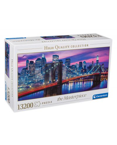 Puzzle panoramic Clementoni de 13 200 piese - New York - 1