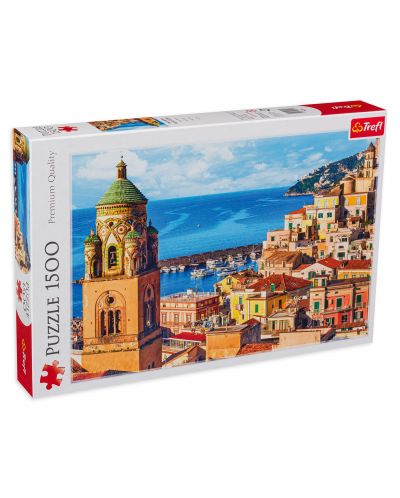 Puzzle Trefl din 1500 de piese - Amalfi, Italia - 1