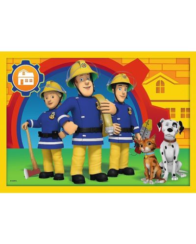 Puzzle Trefl 4 in 1 - Fireman Sam - 2