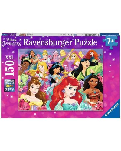 Puzzle Ravensburger din 150 XXL piese - Prințese Disney: Visele devin realitate - 1