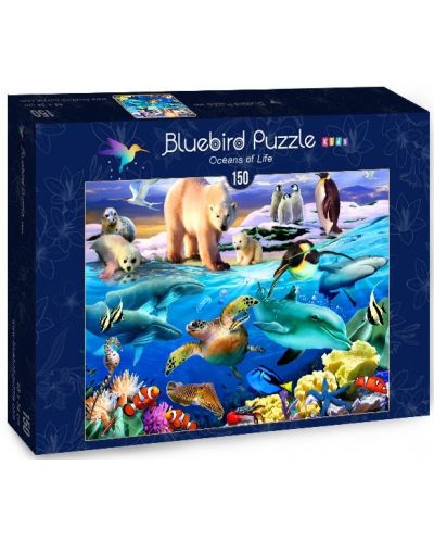 Puzzle Bluebird de 150 piese - Oceans of Life - 1