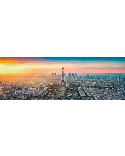 Puzzle panoramic de 1000 de piese Clementoni - Vedere la Paris - 2