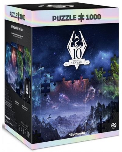 Puzzle Good Loot de 1000 piese - Skyrim: 10th Anniversary - 1