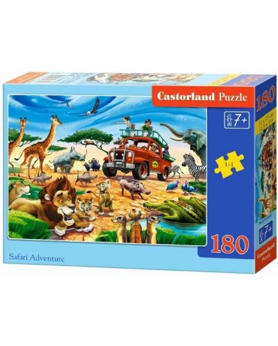 Puzzle Castorland de 180 piese - Safari Adventure - 1