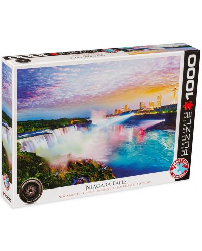 Puzzle Eurographics din 1000 de piese - Cascada Niagara  - 1