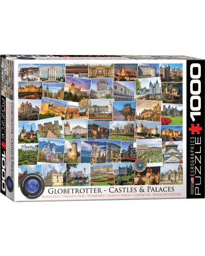 Puzzle Eurographics de 1000 piese – Calatorie la castelele si palatele din lume - 1