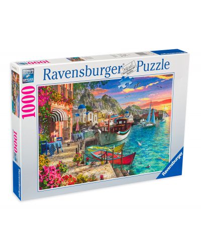 Puzzle Ravensburger de 1000 pese - Frumusetea Greciei - 1