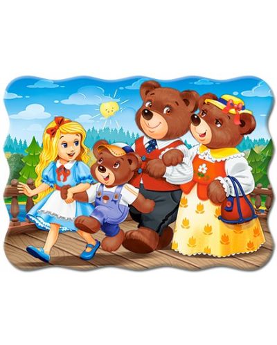Puzzle Castorland de 30 piese - Goldilocks si cei trei ursi - 2