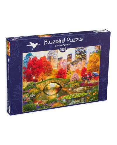 Puzzle Bluebird de 1000 piese -Central Park NYC - 1