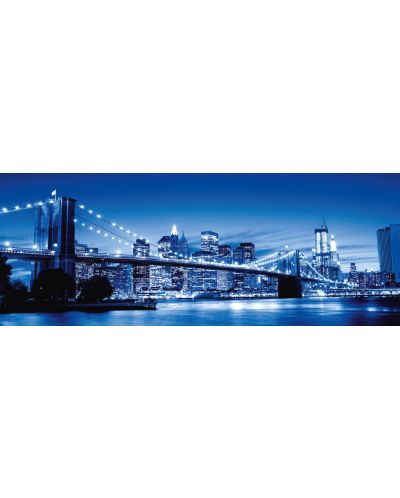 Puzzle panoramic Ravensburger de 1000 piese - Luminosul New York - 2