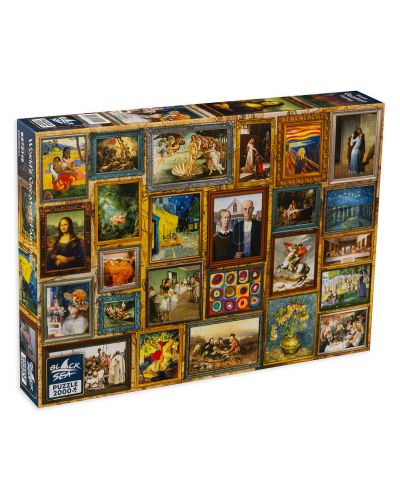 Puzzle Black Sea de 2000 piese - Cele mai renumite tablouri ale lumii - 1