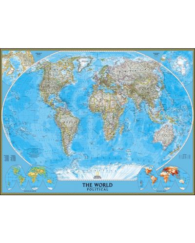 Puzzle New York Puzzle de 1000 piese - National Geographic World Map - 2