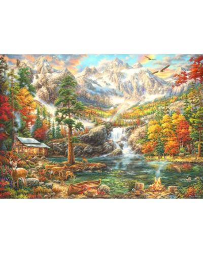 Puzzle Grafika din 500 de piese - Aproape rai - 2