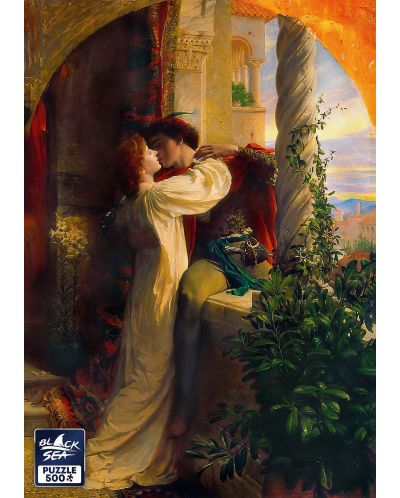 Puzzle Black Sea din 500 de piese - Romeo si Julieta, Sir Frank Dixie - 2
