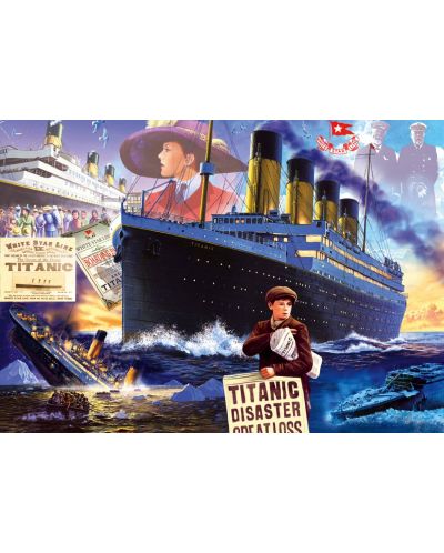 Puzzle Bluebird de 1000 piese -Titanic - 2