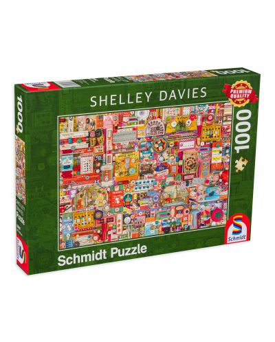 Puzzle Schmidt din 1000 de piese - Lucruri vechi - 1