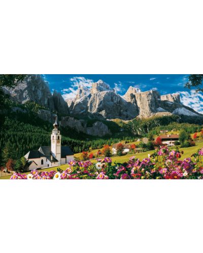 Puzzle panoramic Clementoni de 13 200 piese - Sate in  Dolomiti, Italia - 2