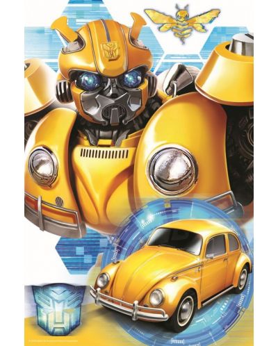 Puzzle Trefl de 100 piese - Blumblebee Transformers - 2