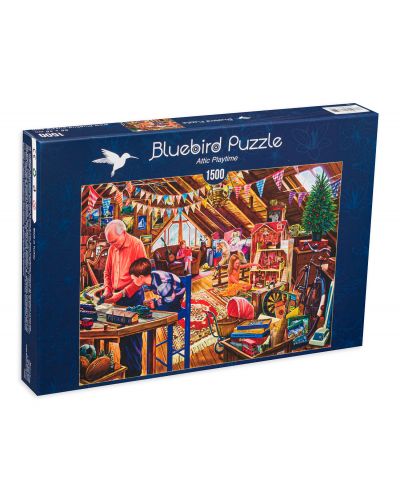 Puzzle Bluebird de 1000 piese - Attic Playtime - 1