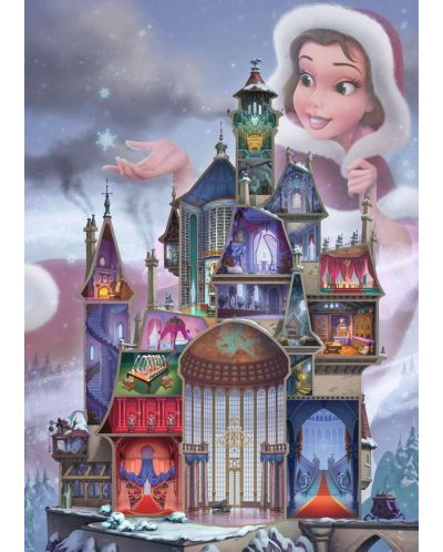Puzzle Ravensburger cu 1000 de piese - Disney Princess: Belle - 2