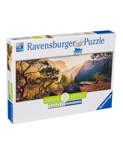 Puzzle panoramic Ravensburger de 1000 piese - Parcul Yosemite - 1