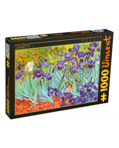 Puzzle D-Toys de 1000 piese – Irisi, Vincent van Gog - 1