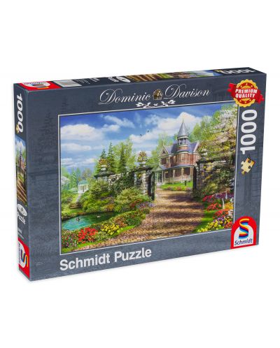 Puzzle Schmidt de 1000 piese - Conac idilic, Dominic Davison - 1