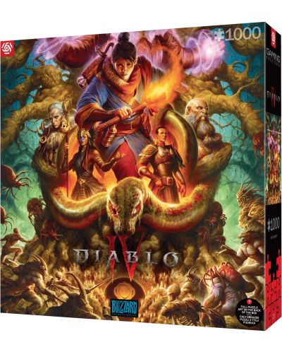 Puzzle Good Loot din 1000 de piese - Diablo IV: Horadrim - 1