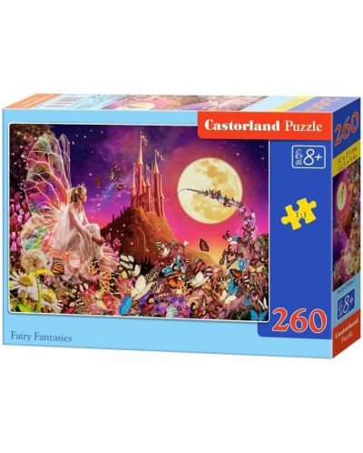 Puzzle Castorland 260 de piese - Fantezii de basm  - 1