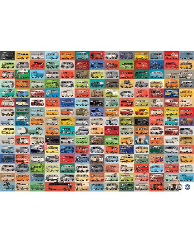 Puzzle Eurographics de 1000 piese – Volkswagen Groovy - 2