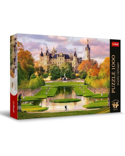 Puzzle Trefl din 1000 piese - Castelul Schwerin, Germania - 1