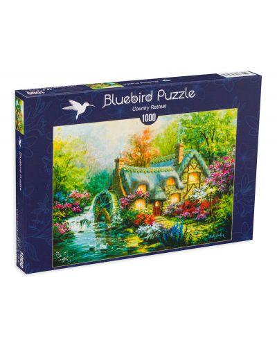 Puzzle Bluebird de 1000 piese - Country Retreat, Nicky Boheme - 1