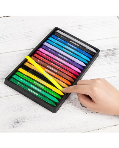 Creioane colorate Deli Color Emotion - EC20010, 18 culori - 3