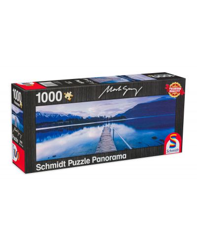Puzzle panoramic Schmidt de 1000 piese - Lacul Wakatipu, Mark Gray - 1