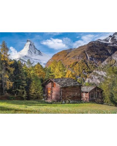 Puzzle  Clementoni din 500 piese - Încântătorul Matterhorn - 2