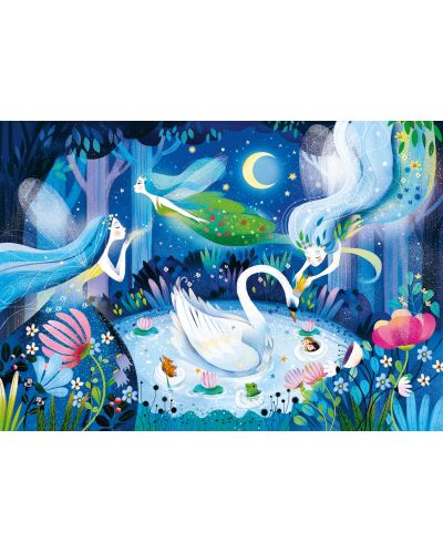Puzzle Clementoni de 60 piese - Play For Future, Enchanted Night - 2