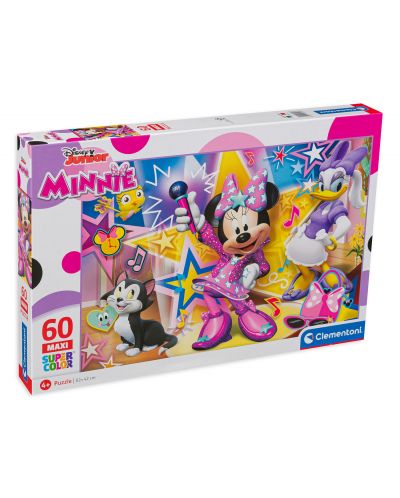 Puzzle Clementoni de 60 maxi piese - Minni Mouse - 1