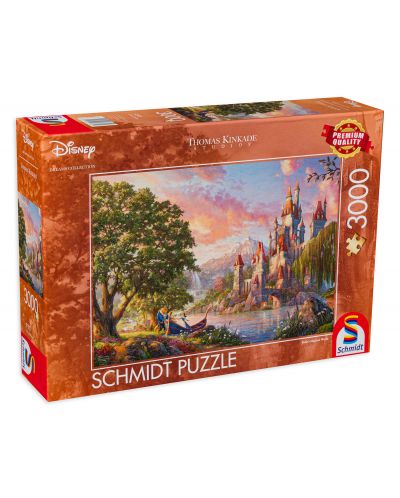 Puzzle Schmidt din 3000 de piese - Lumea magică a lui Belle - 1