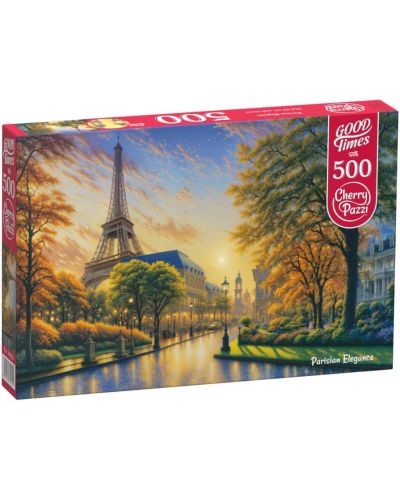 Puzzle Cherry Pazzi 500 de piese - Eleganță pariziană - 1