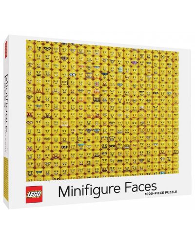 Puzzle Chronicle Books de 1000 piese - Minifigure faces - 1